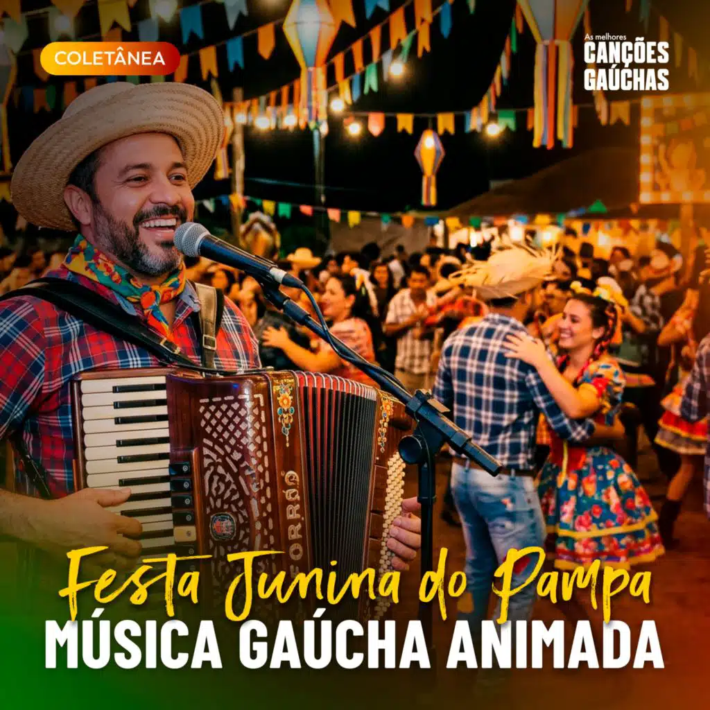 FESTA JUNINA DO PAMPA - MÚSICA GAÚCHA ANIMADA