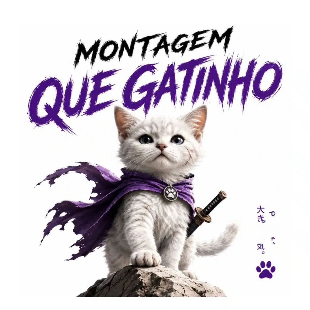 MONTAGEM QUE GATINHO