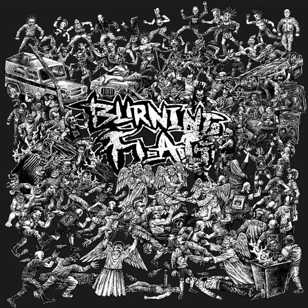 burning flag