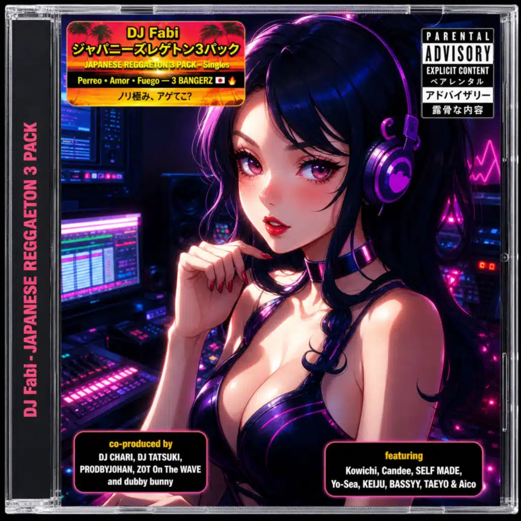 ジャパニーズレゲトン3パック JAPANESE REGGAETON 3 PACK