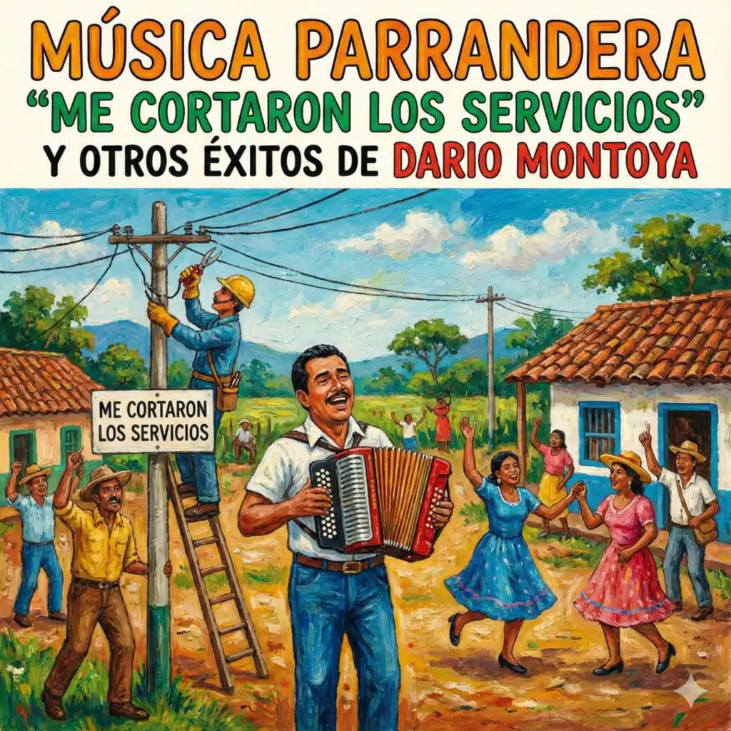 Música Parrandera "Me Cortaron Los Servicios" Y Otros Éxitos De Dario Montoya