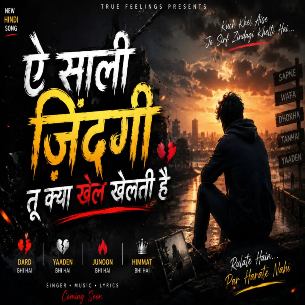 AE SALI ZINDAGI TU KYA KHEL KHELTI HAI