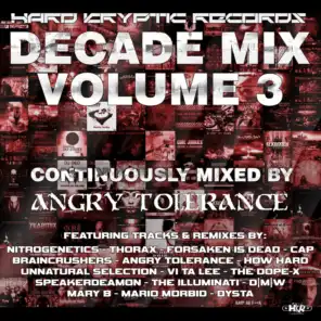 Hard Kryptic Records Decade Mix, Vol. 3 (Continuously Mixed by Angry Tolerance)