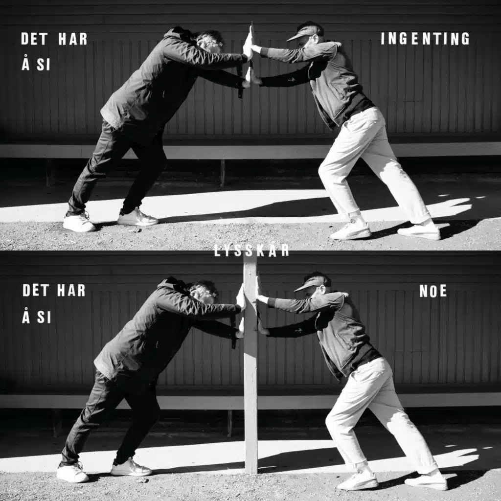 Det har ingenting å si/Det har noe å si (feat. Pål Angelskår & The Little Hands of Asphalt)
