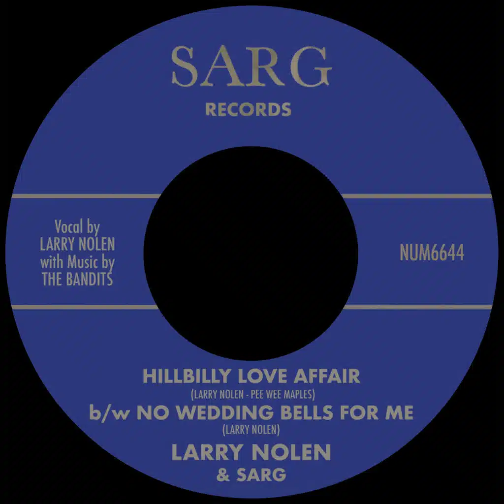 Hillbilly Love Affair b/w No Wedding Bells For Me