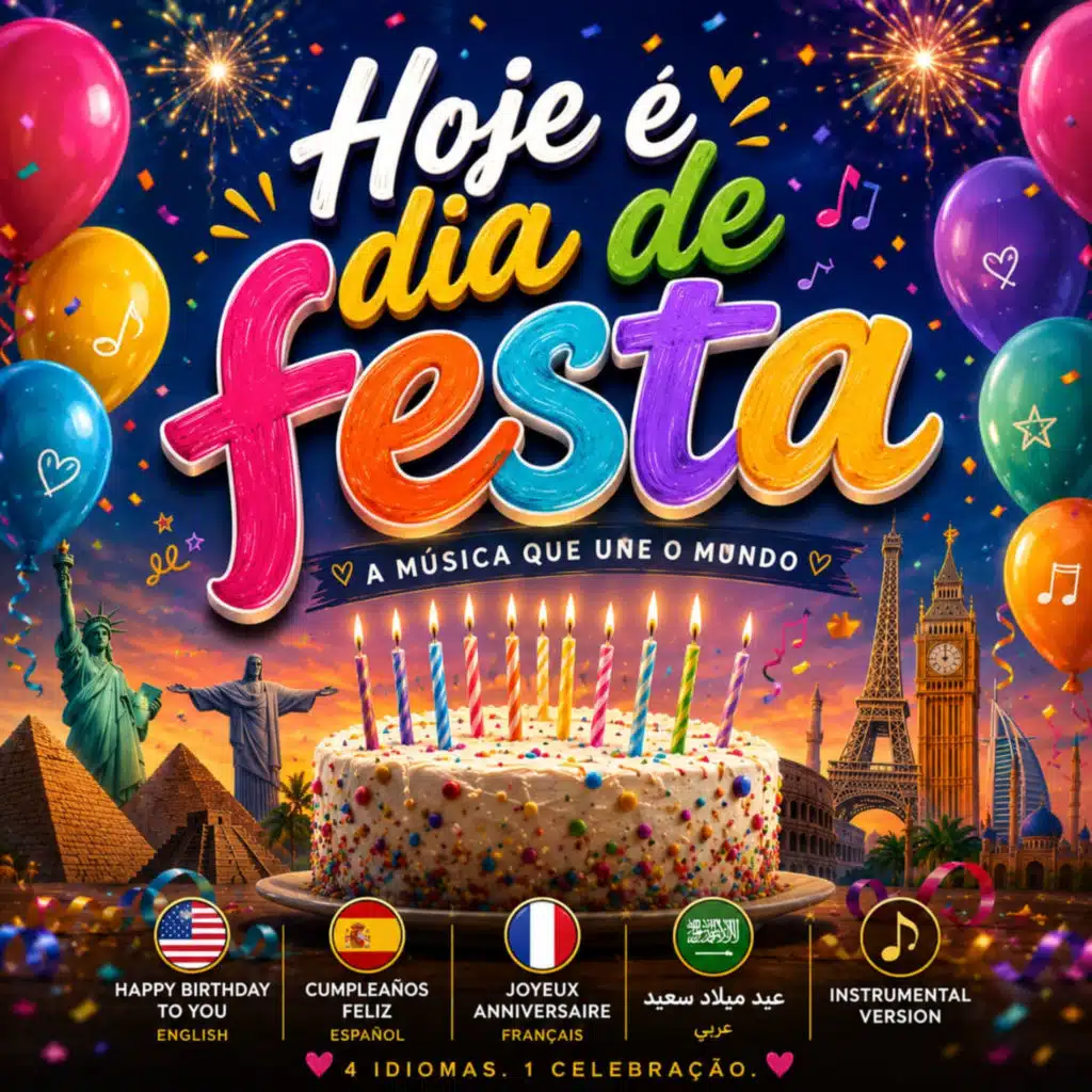 HOJE É DIA DE FESTA
