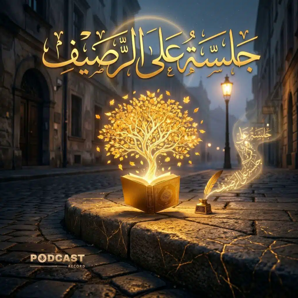 جلسة على الرصيف