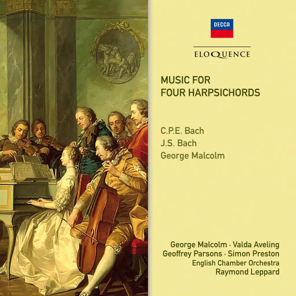 J.S. Bach: Concerto for 4 Harpsichords, Strings, and Continuo in A minor, BWV 1065: 2. Largo