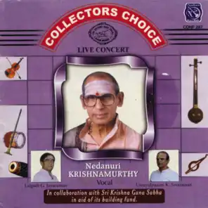 Collectors Choice: Nedanuri Krishnamurthy, Vol. 1 (Live)