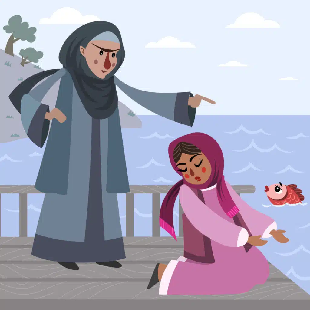 The Little Red Fish and the Golden Slipper-Storytelling Podcast for Kids:E358