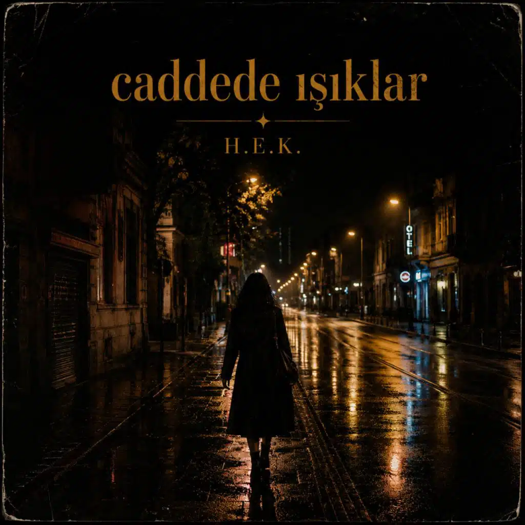 Caddede Işıklar