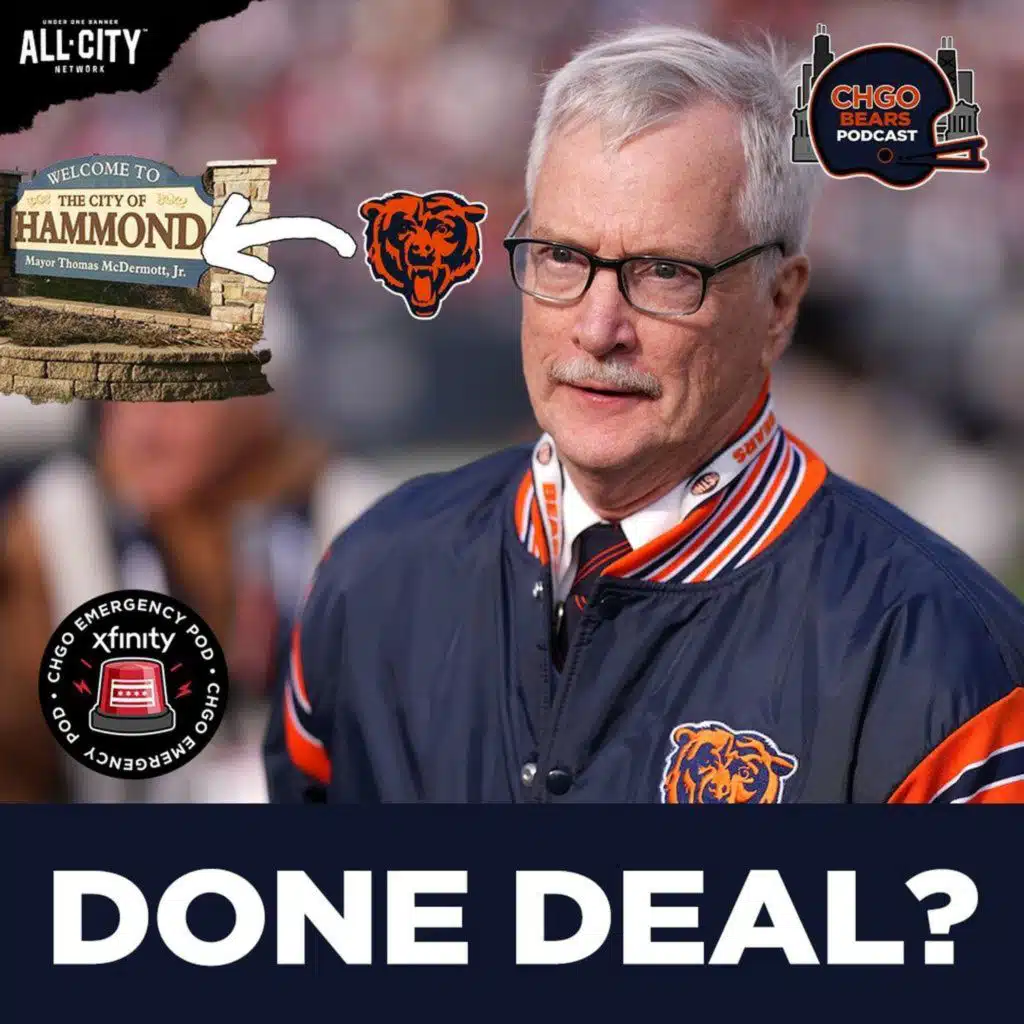 INDIANA-BOUND? Chicago Bears Announce New Focus on Hammond Stadium Site | CHGO Bears