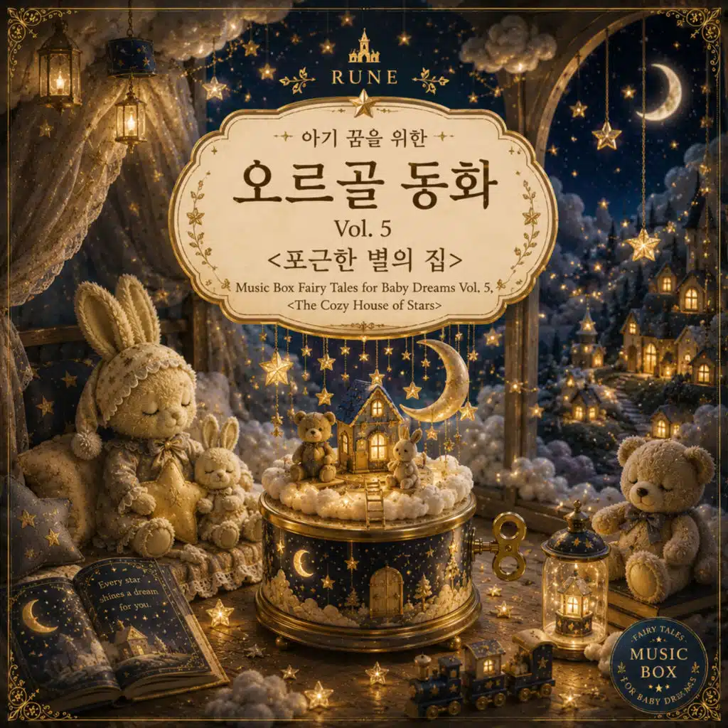 Music Box Fairy Tales for Baby Dreams Vol. 5, <The Cozy House of Stars>