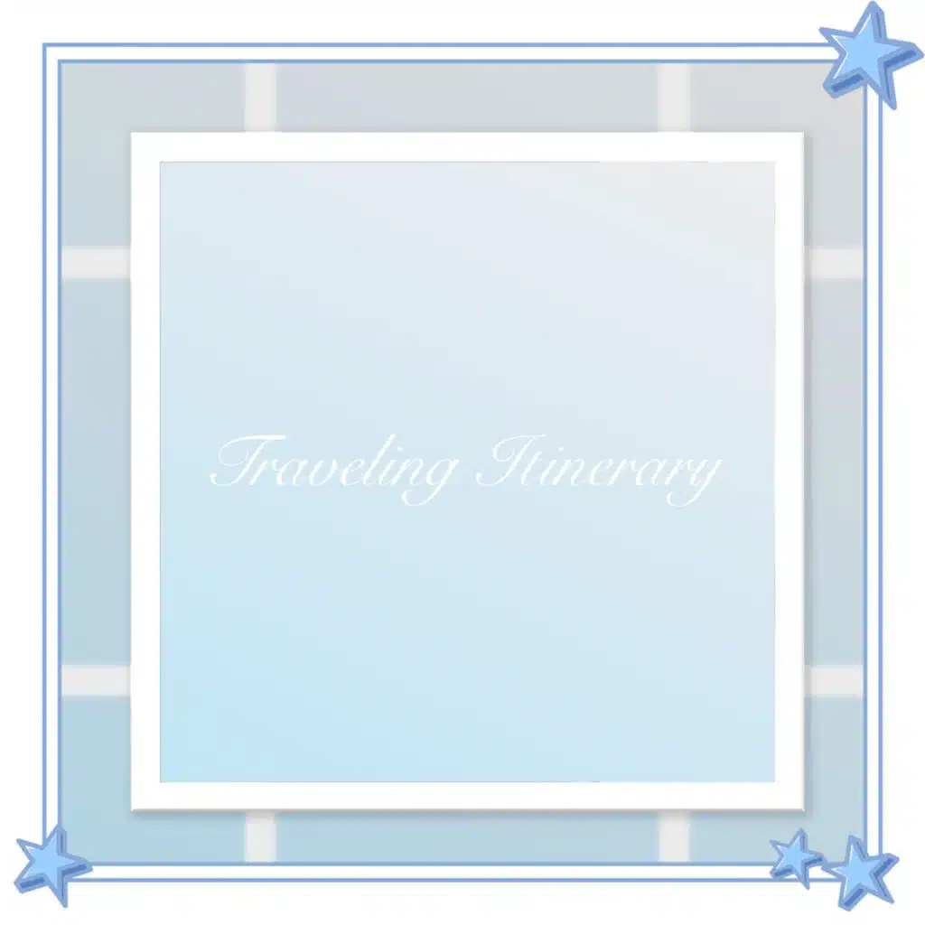 Traveling Itinerary