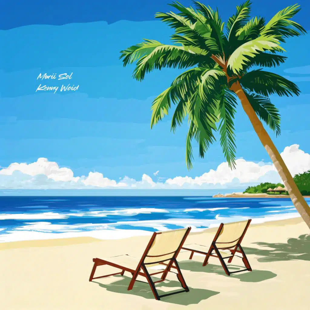 Sunbed on Lanikai Beach