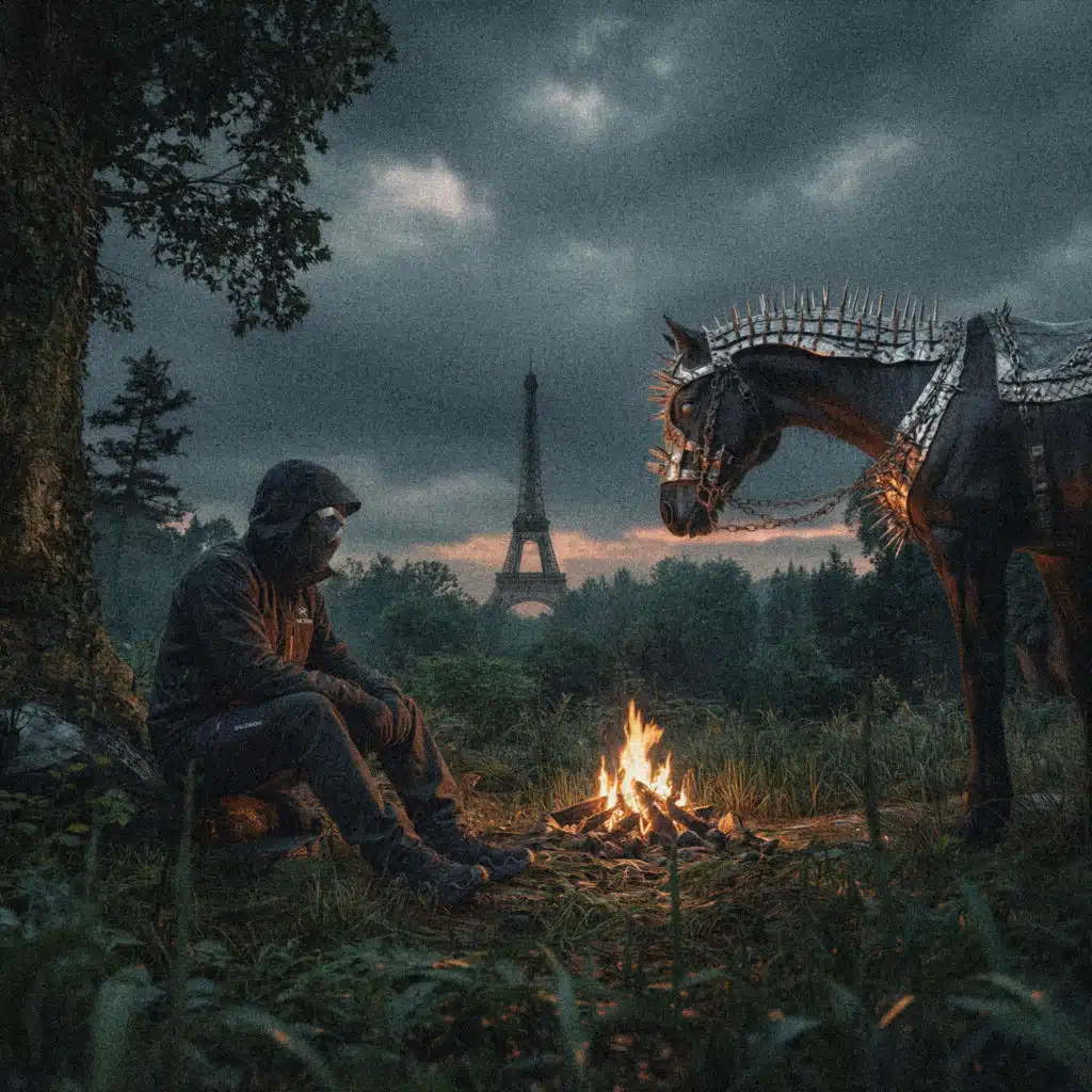 Encore là