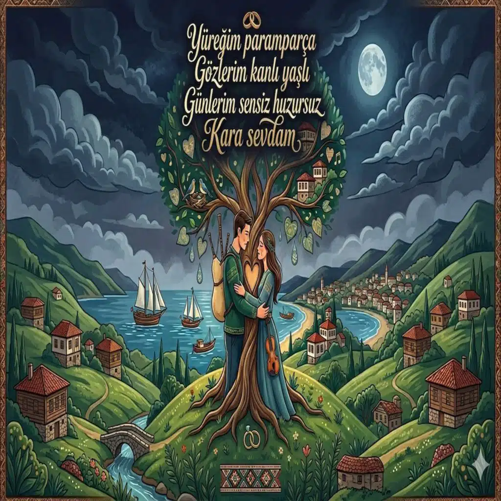 Kara sevdam-yüreğim paramparça
