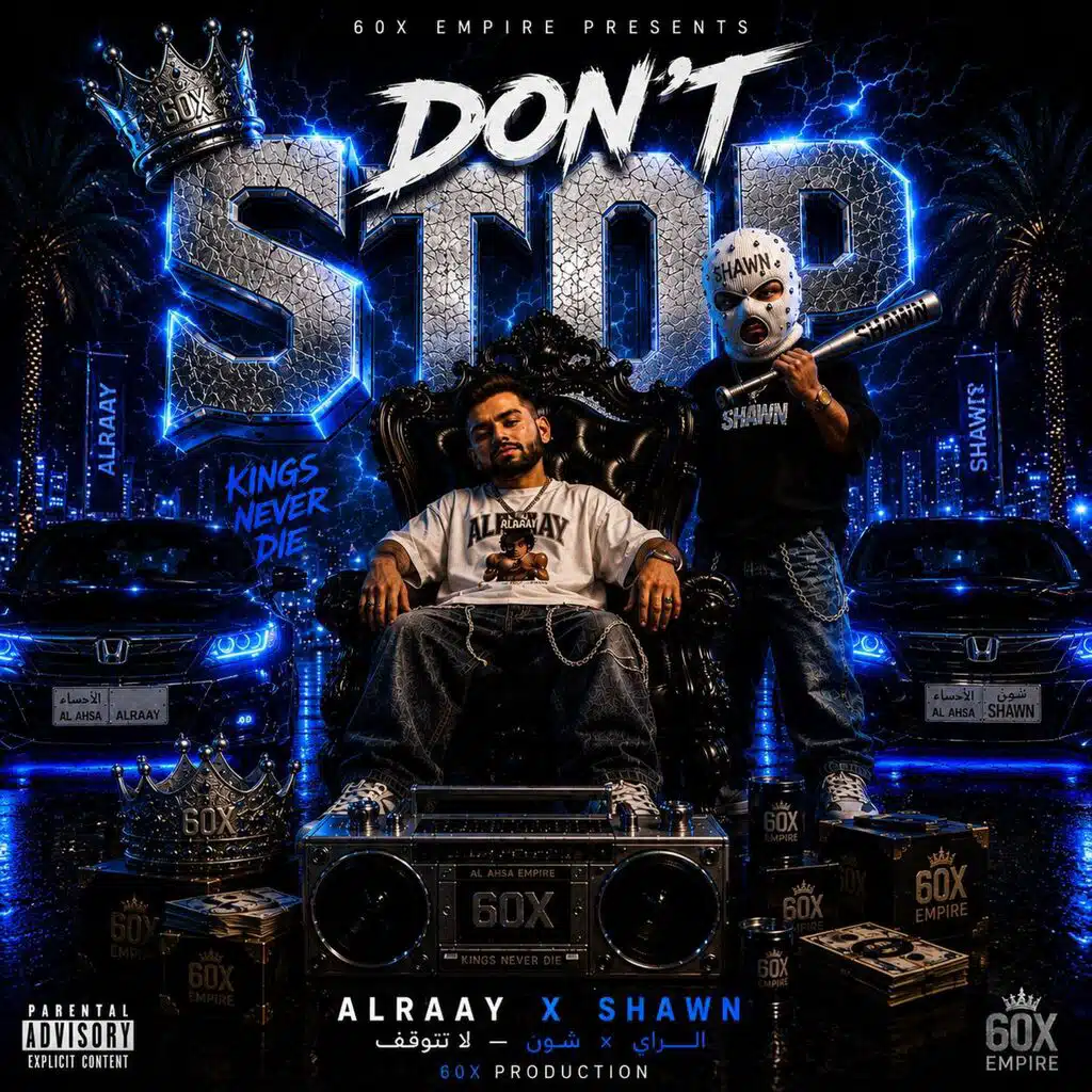 ALRAAY X SHAWN — DON'T STOP (Official Music Video) |   منكس الكاب   —  الراي × شون