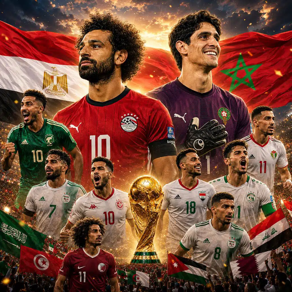اغنية لاعيبة العرب في كاس العالم 2026 | صوت العرب في المونديال