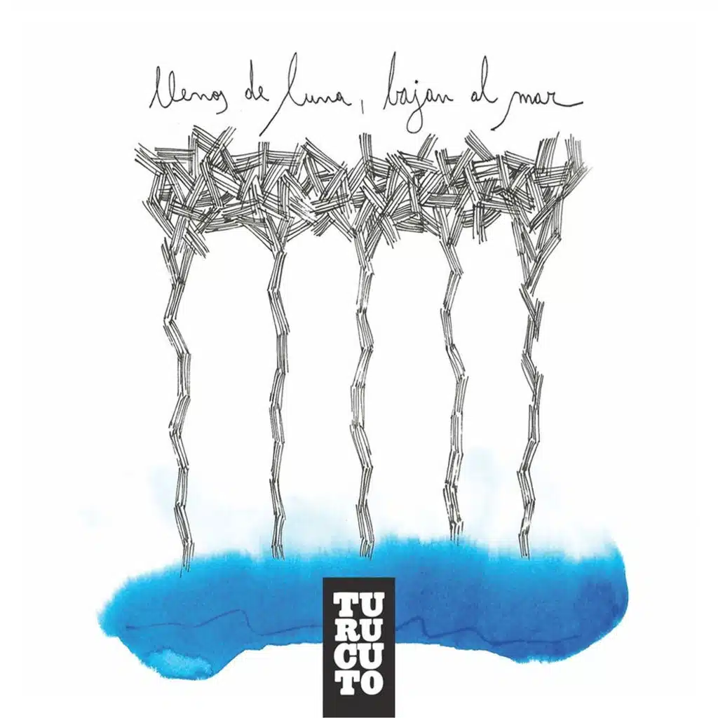 Llenos de luna, bajan al mar