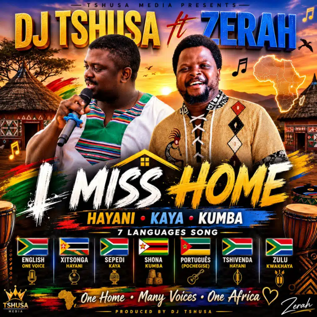 I miss home Hayani, Kaya, Gaye, ekhaya (feat. ZERAH)