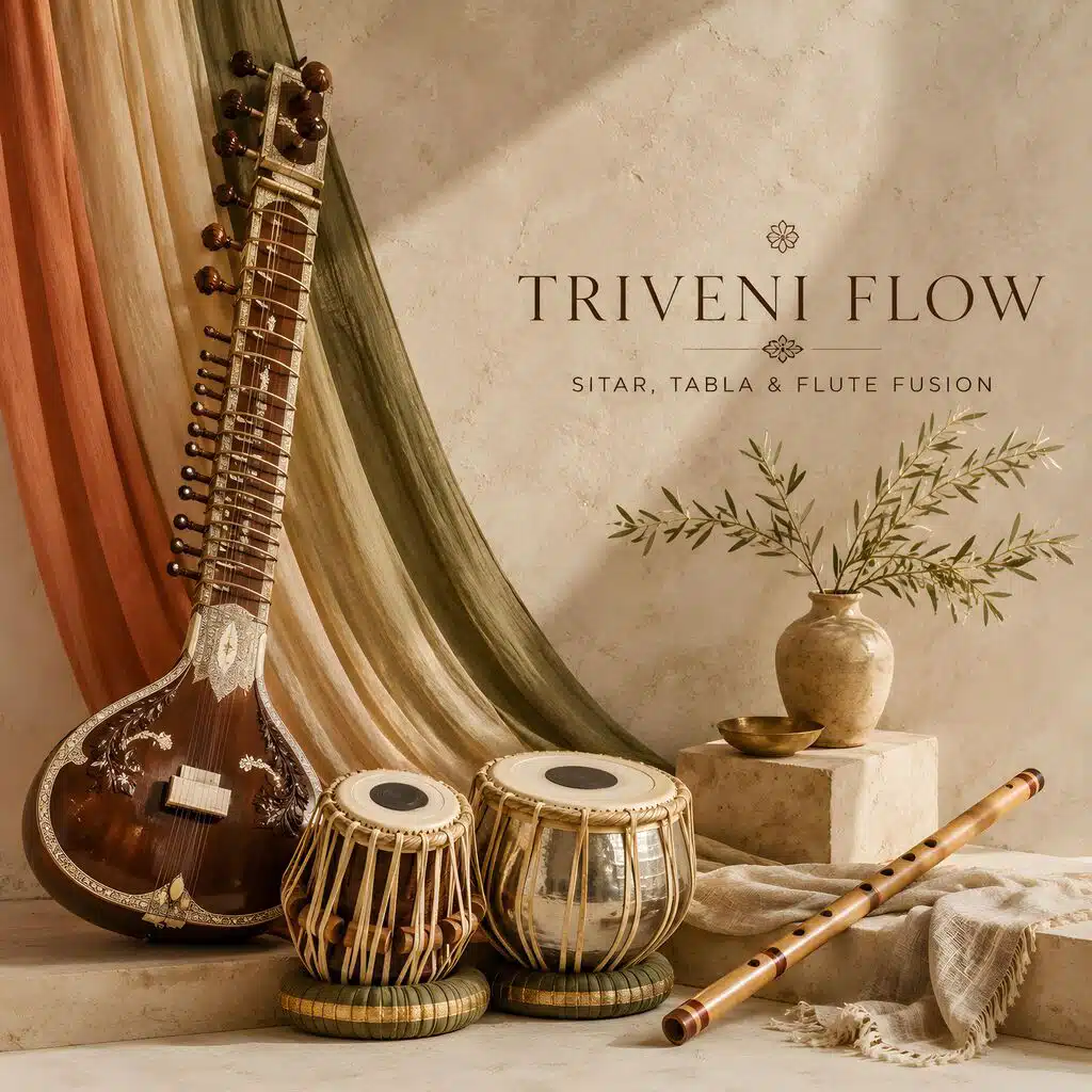 Triveni Flow — Sitar, Tabla & Flute Fusion