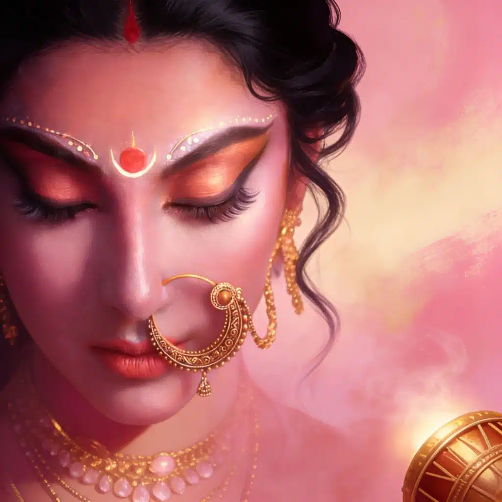 Navratri Day 8: Mahagauri Devi Mantra – Peace, Purity & Forgiveness
