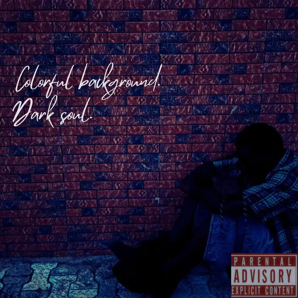 Colorful Background. Dark Soul.