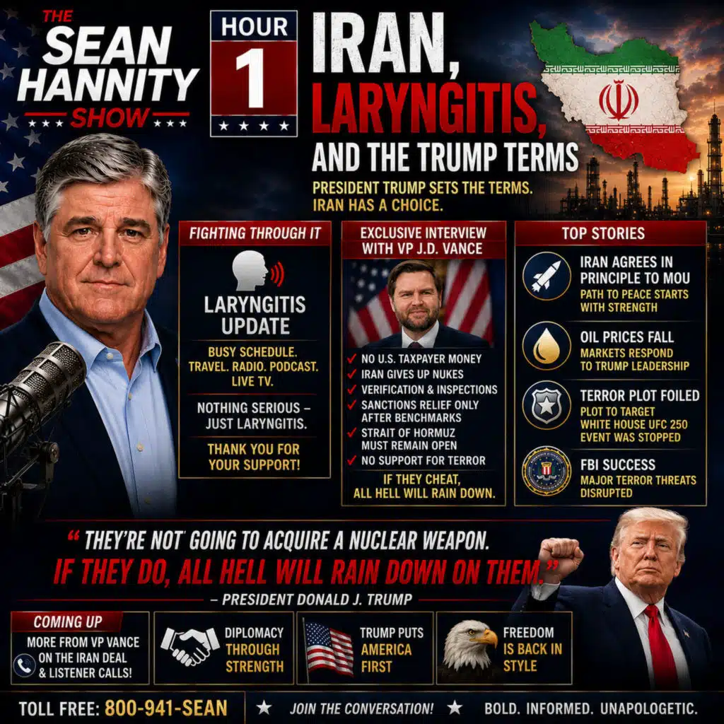 Iran, Laryngitis, and the Trump Terms