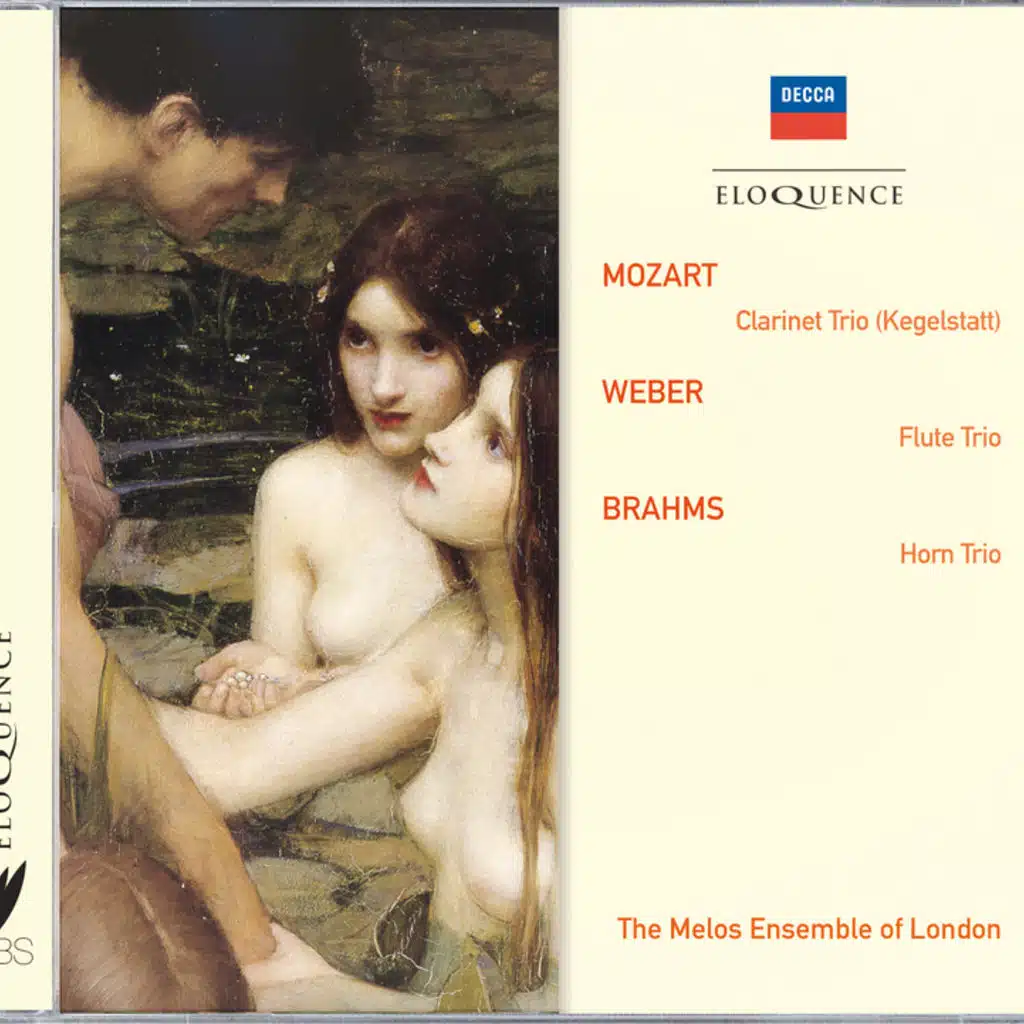 Mozart: Clarinet Trio; Weber: Flute Trio; Brahms: Horn Trio