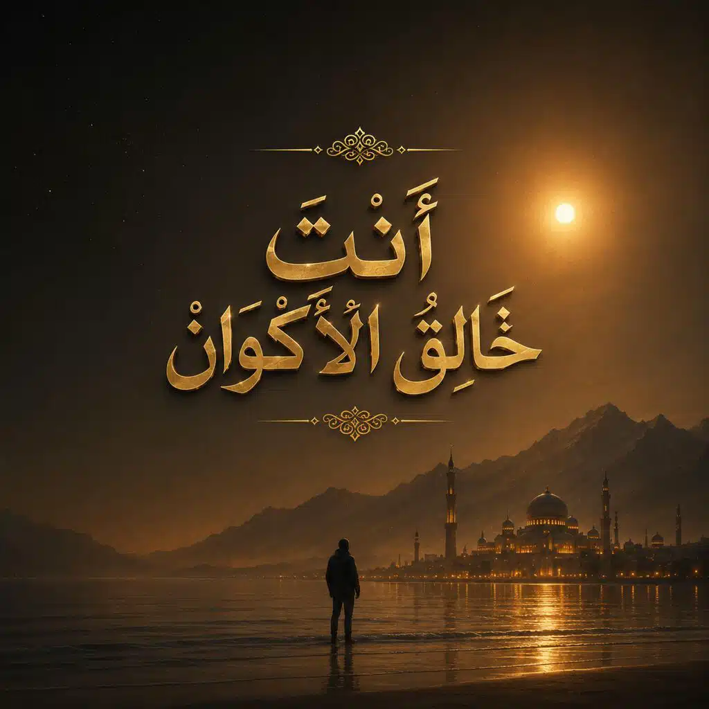 أنت خالق الأكوان