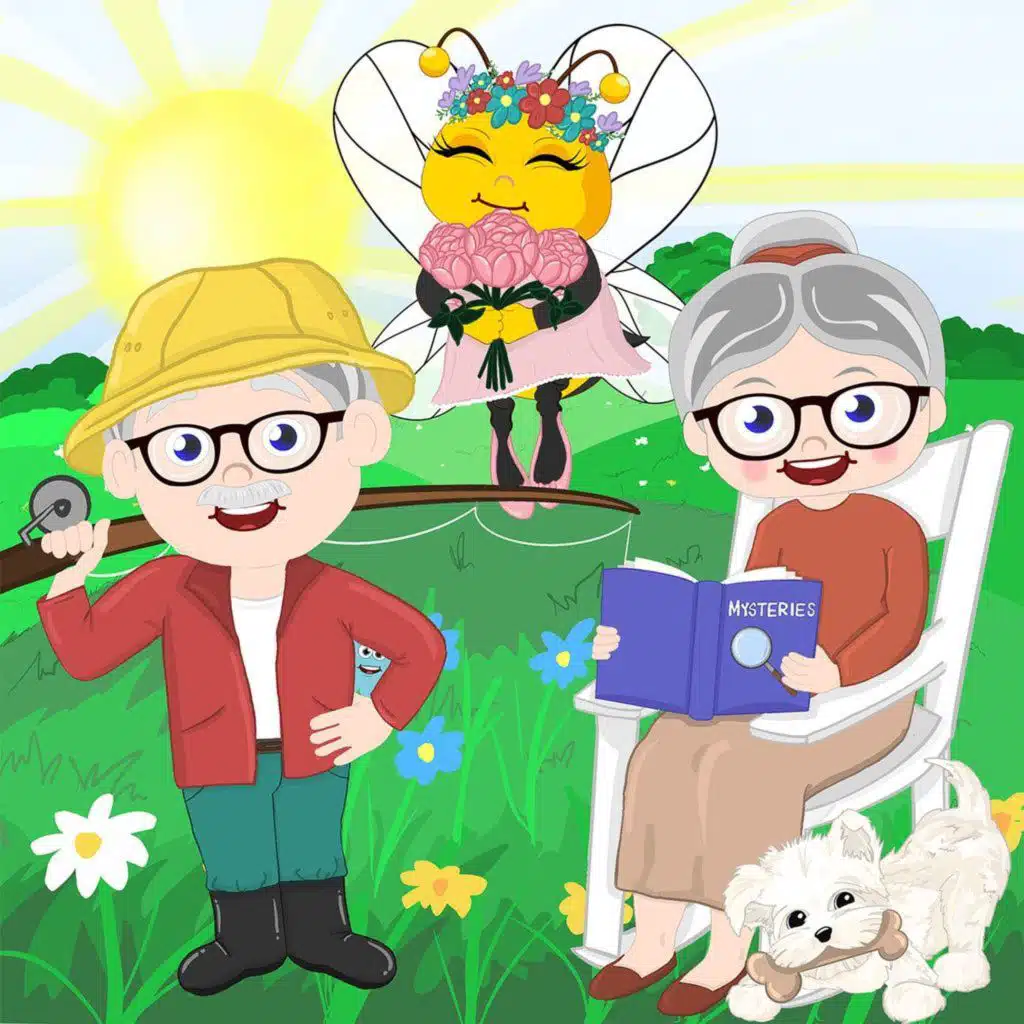 Summertime in Mrs. Honeybee's Neighborhood