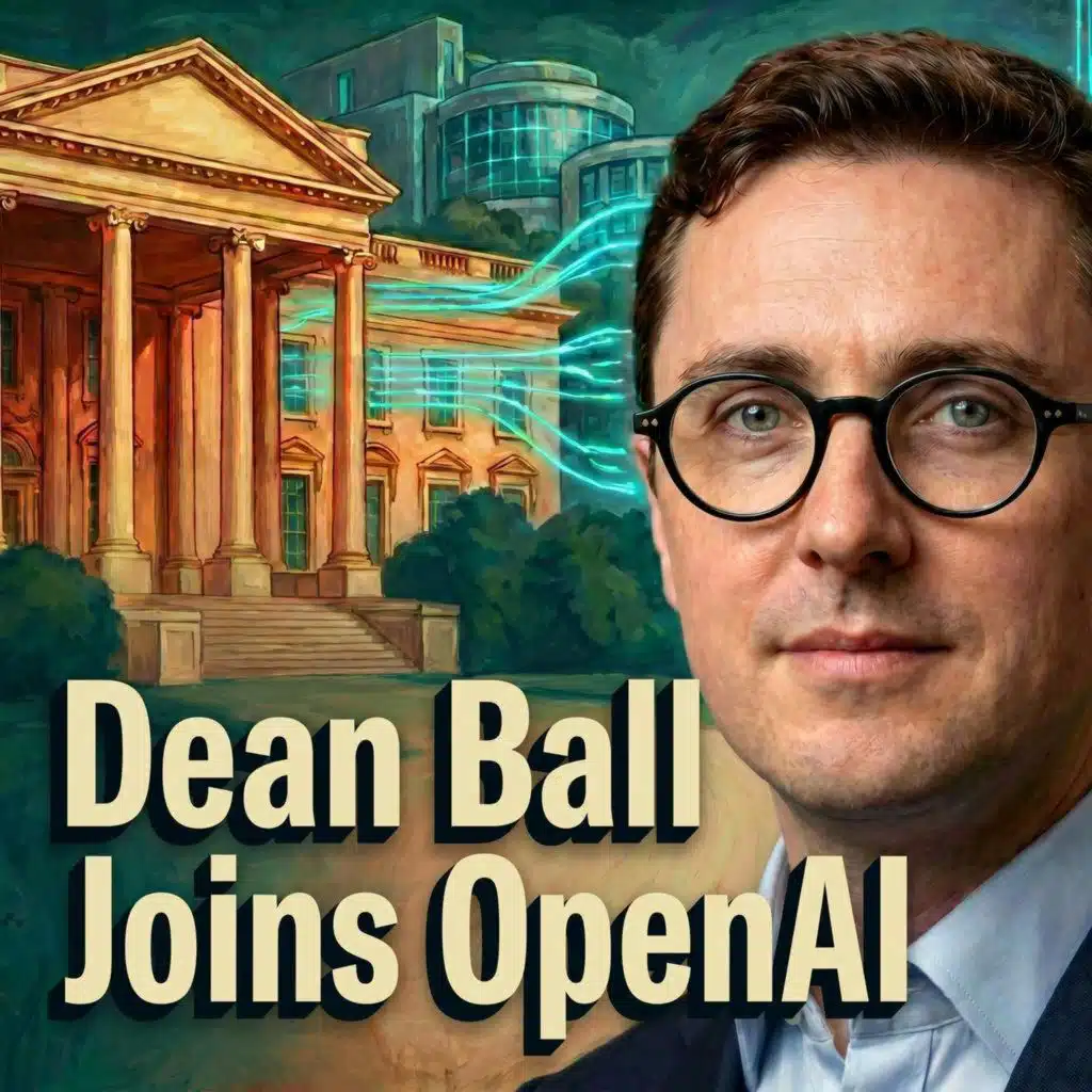 Dean Ball, on Joining OpenAI: New Power Centers, Frontier AI Policy, & Main Character Energy