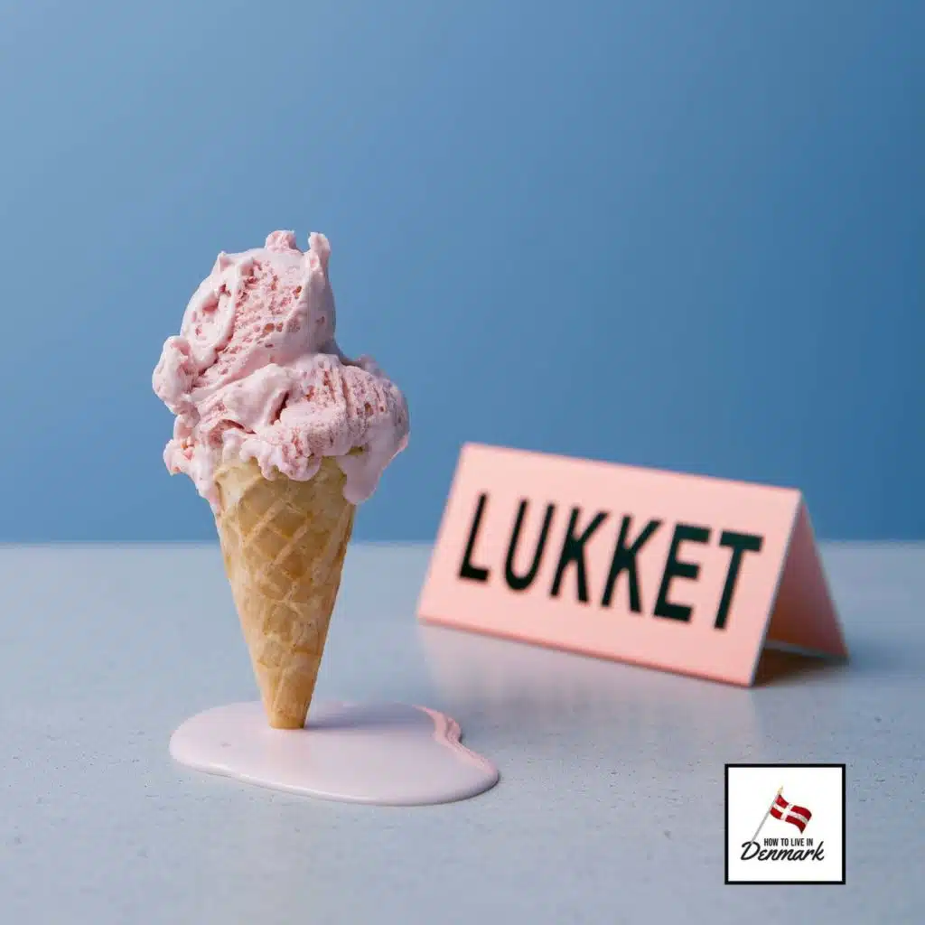 No ice cream in July: Scenes from the Danish summer vacation period