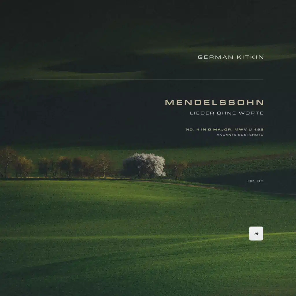 Lieder ohne Worte, Op. 85: No. 4 in D Major. Andante sostenuto, MWV U 192