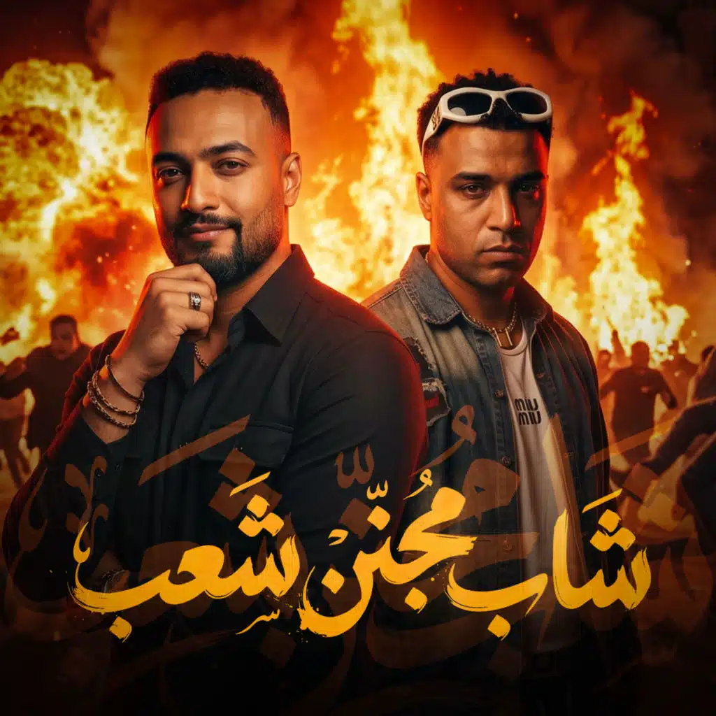 شاب مجنن شعب