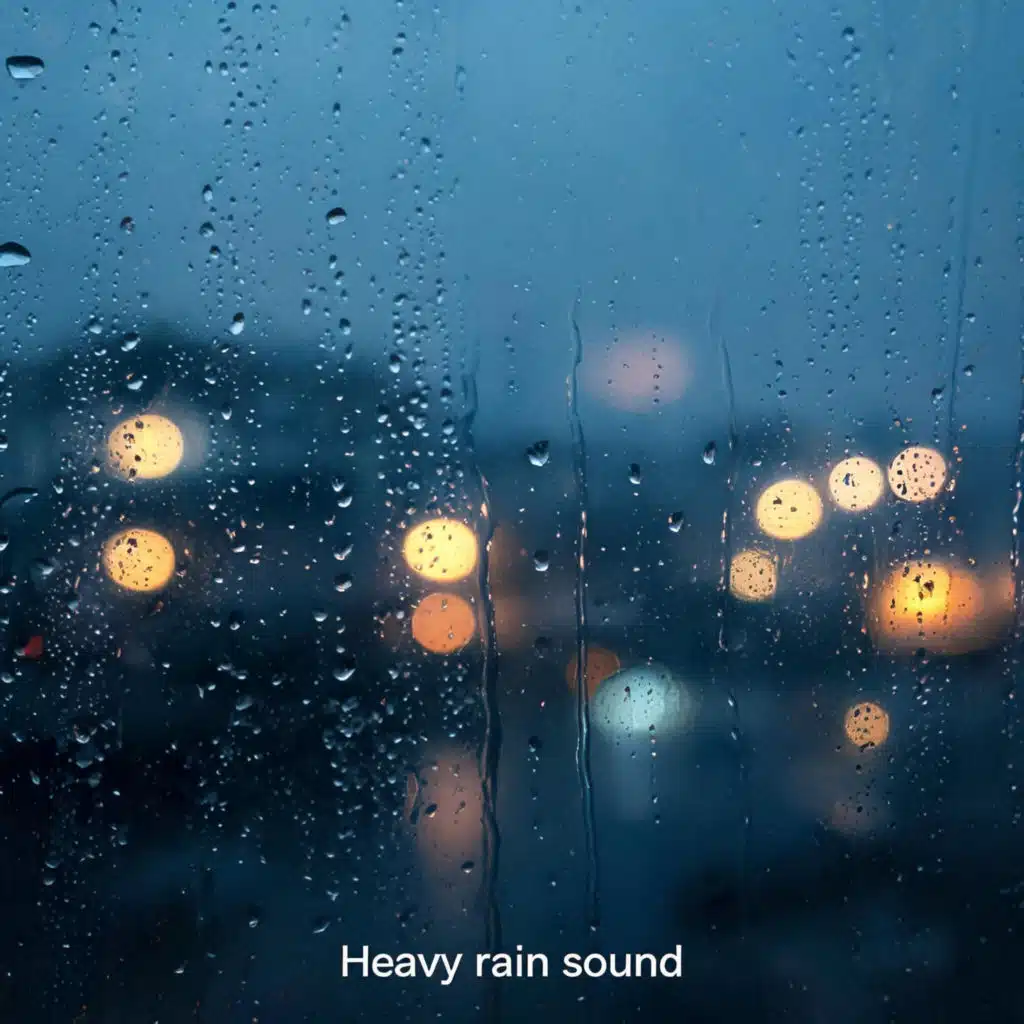 Heavy rain sound