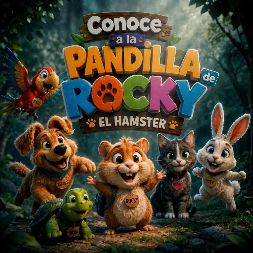 Conoce a La Pandilla de Rocky El Hamster