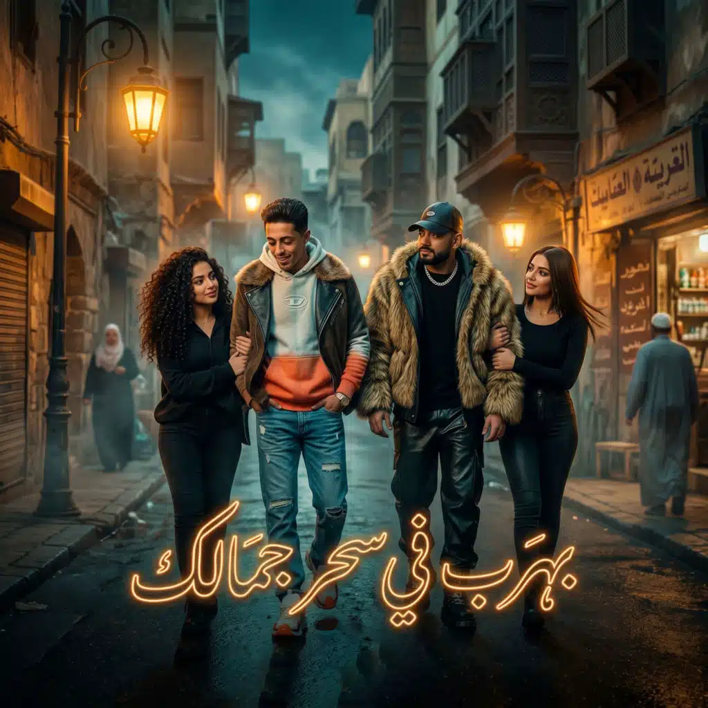 بهرب في سحر جمالك (feat. mostafa el gen)