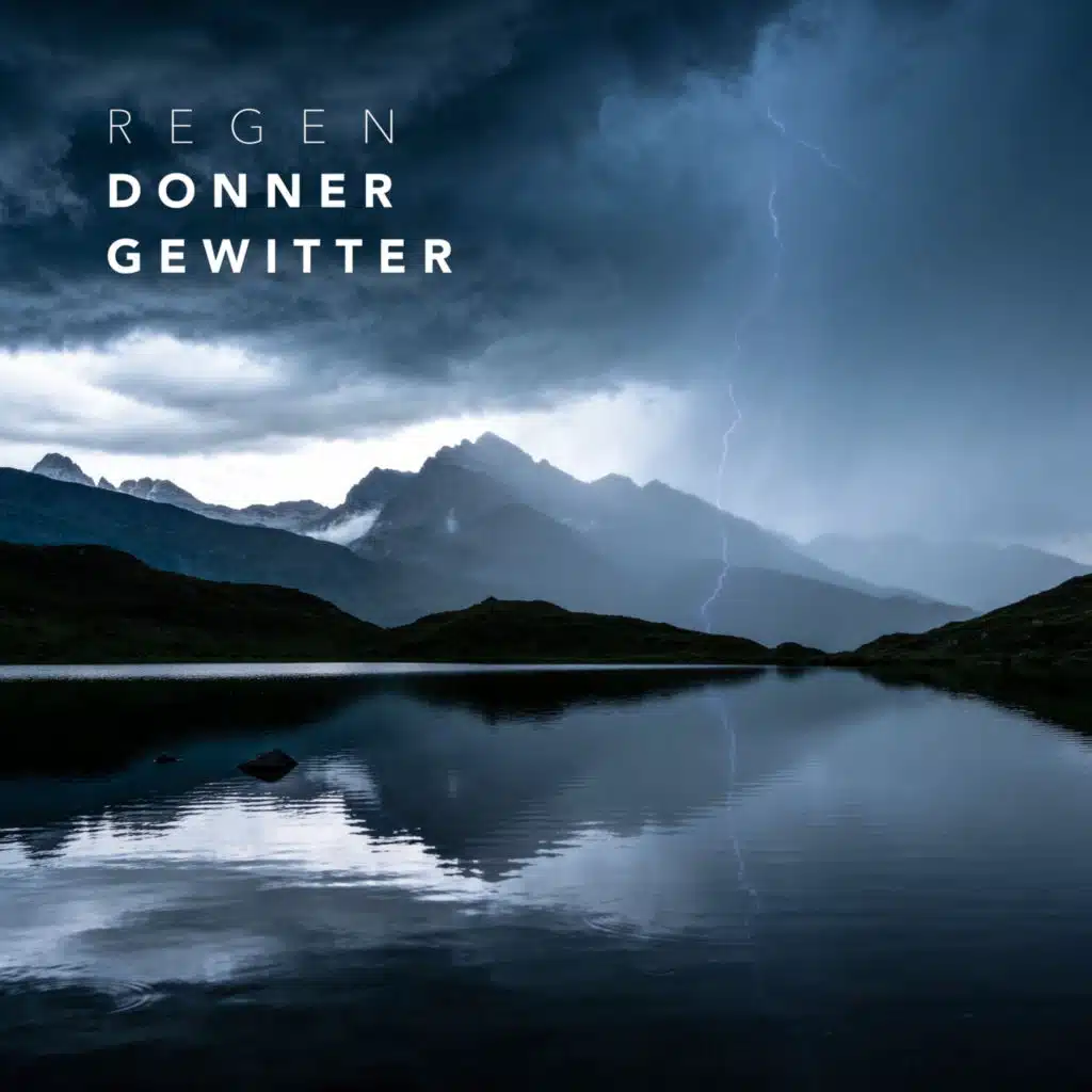 Regen Donner Gewitter