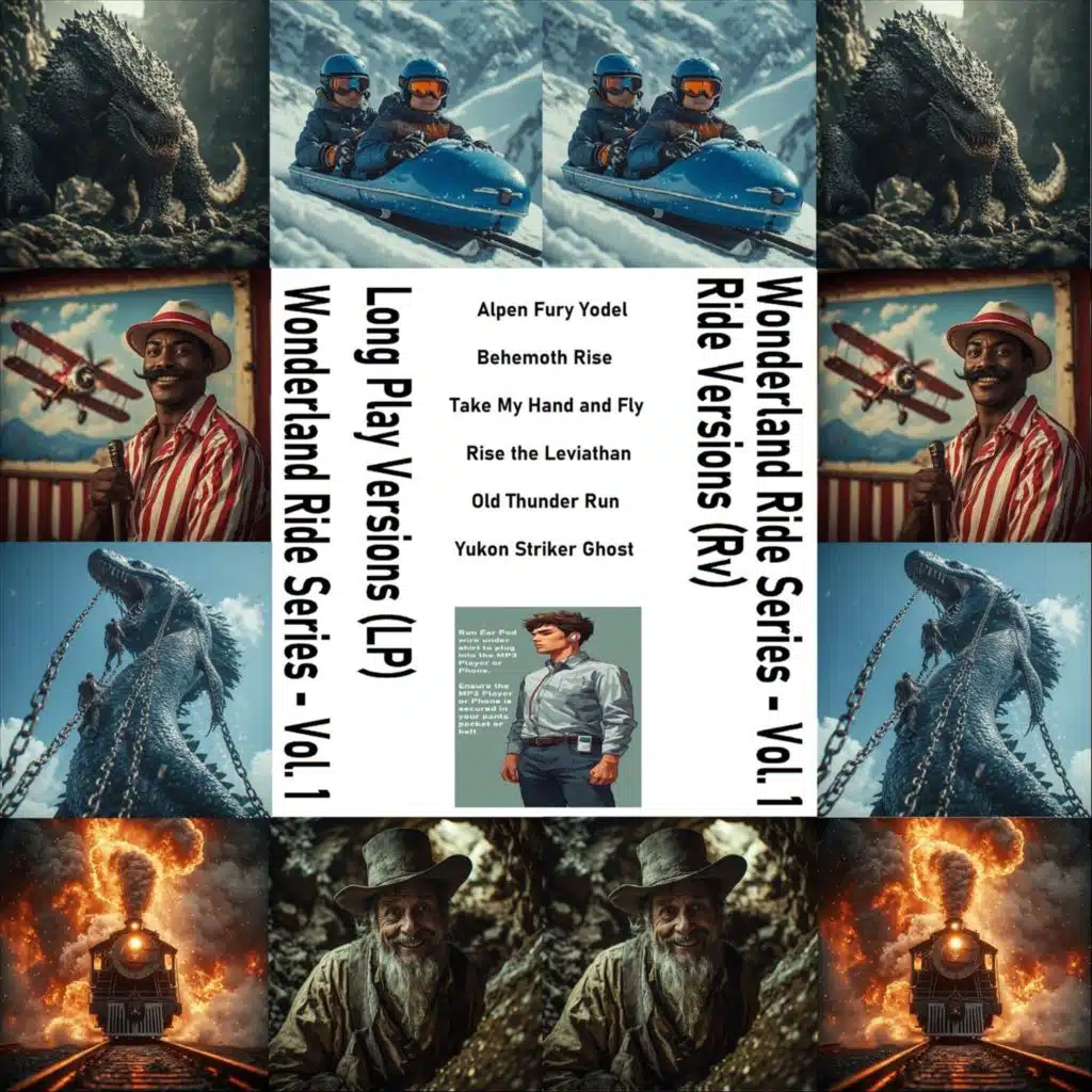Wonderland Ride Series, Vol. 1: Long Play Versions (Lp) & Ride Versions (Rv)