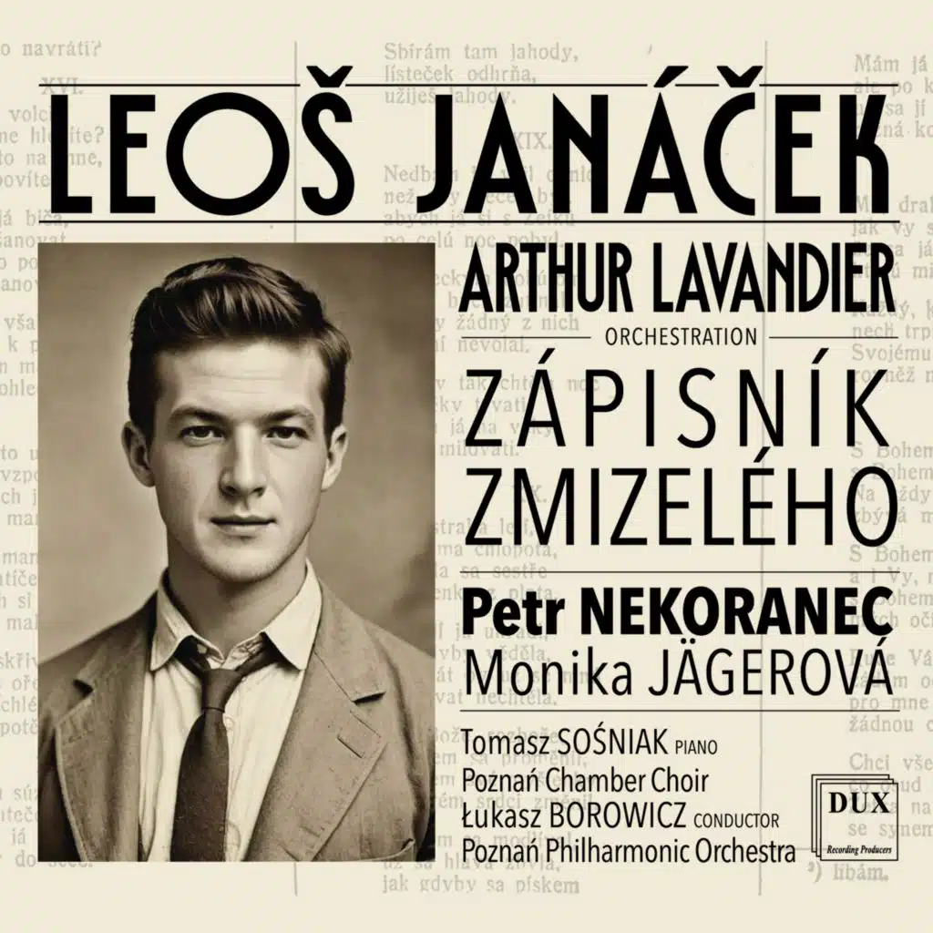 Janáček: Zápisník zmizelého-The Diary of One Who Disappeared