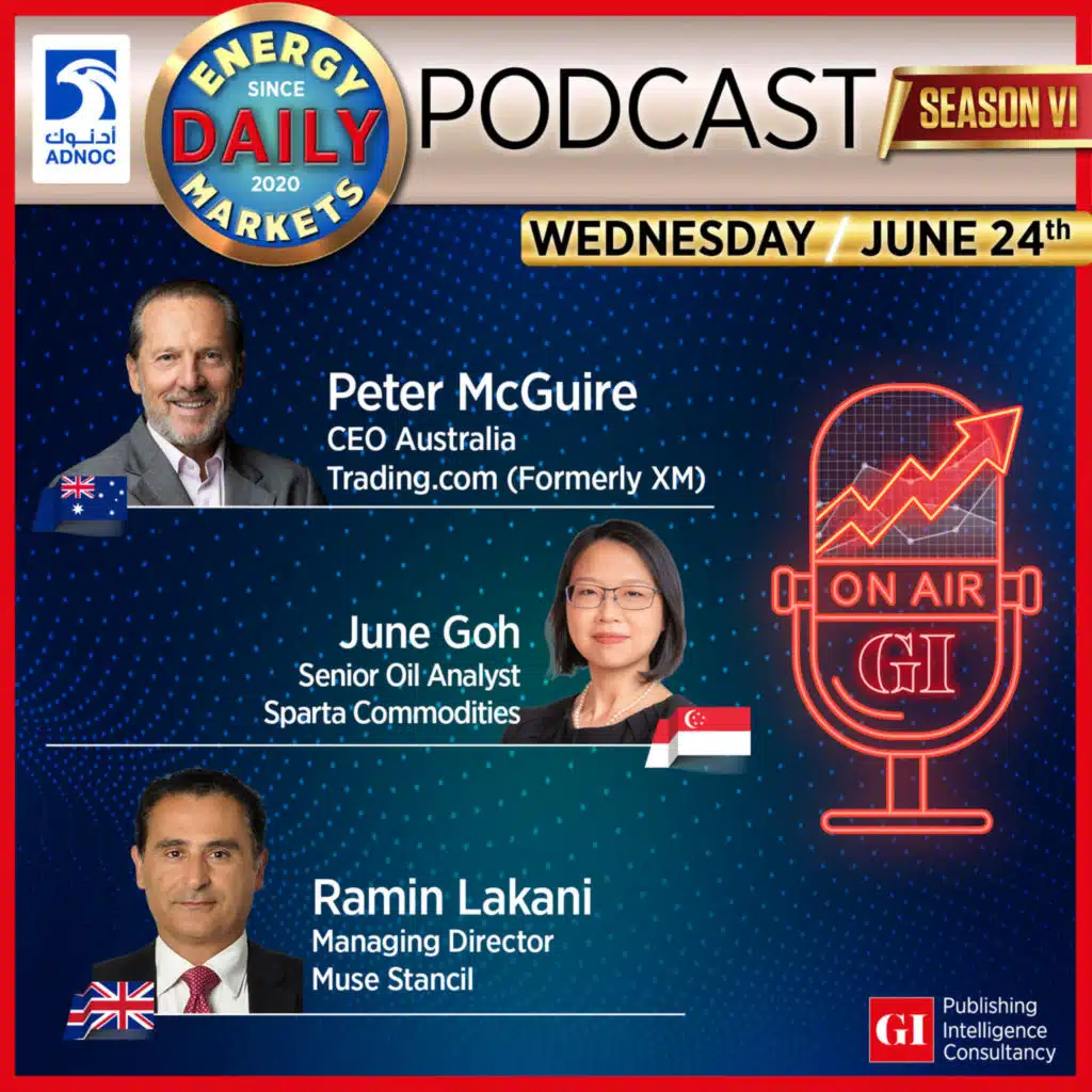 PODCAST: Daily Energy Markets - June 24th