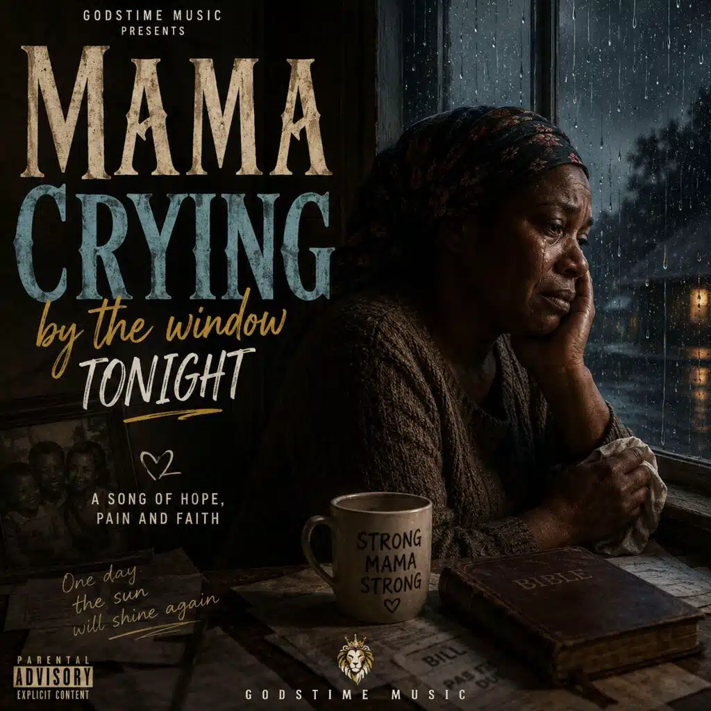 Mama crying by the window tonight