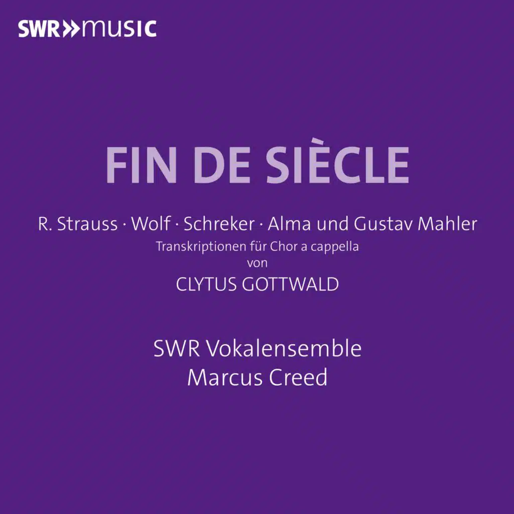Lieder eines fahrenden Gesellen, GMW 10: No. 4, Die zwei blauen Augen (Transcr. for Choir by Clytus Gottwald)