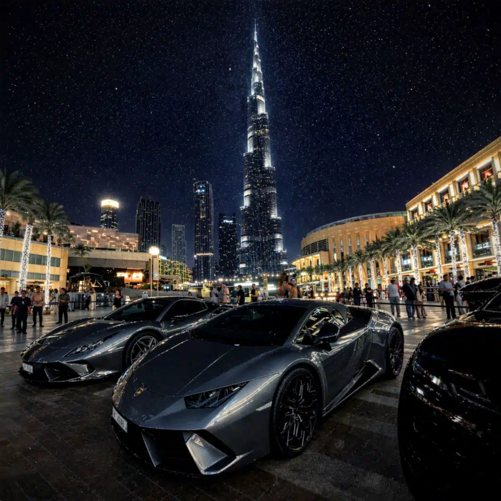 Dubai by night