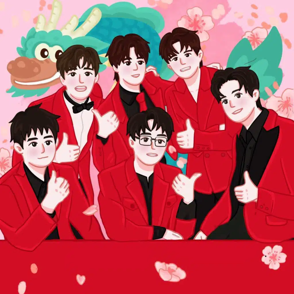 陈楚生, 王栎鑫, 王铮亮, 陆虎, 苏醒AllenSu & 张远