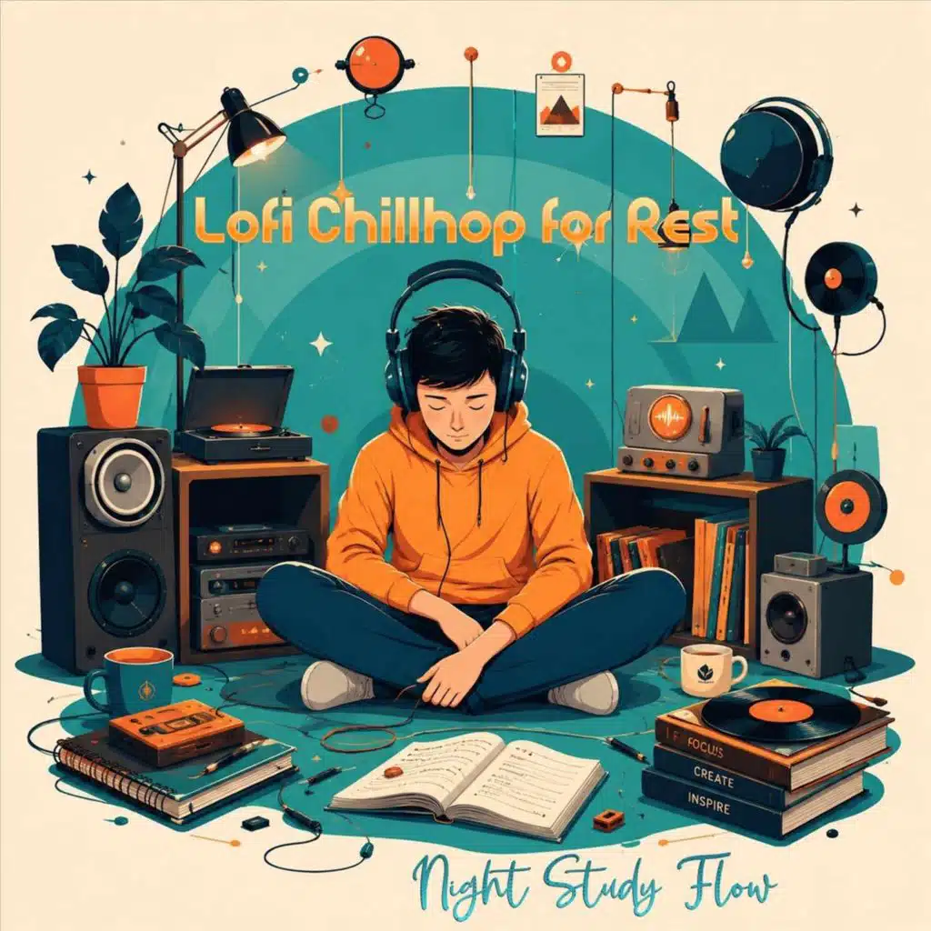 Lofi Chillhop for Rest Night Study Flow