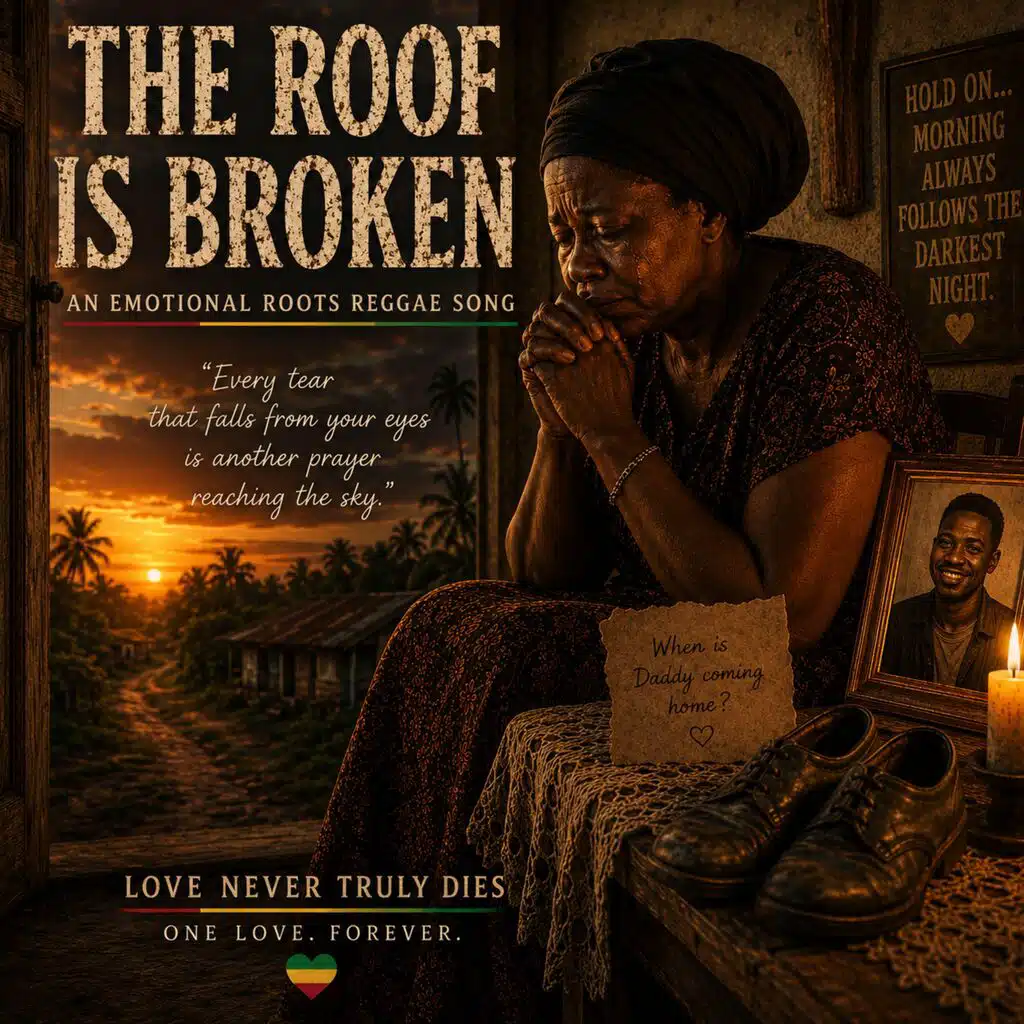 THE ROOF IS BROKEN