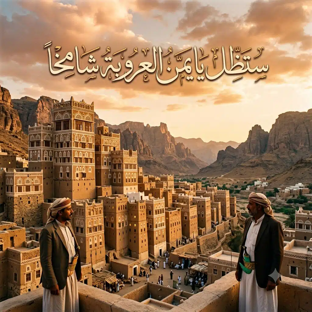 ستظل يا يمن العروبة شامخا وتظل حارسة لك الاجيال
